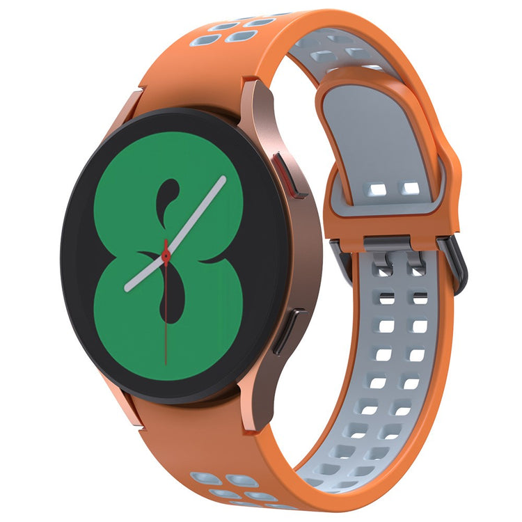 Meget Godt Silikone Universal Rem passer til Samsung Smartwatch - Orange#serie_6