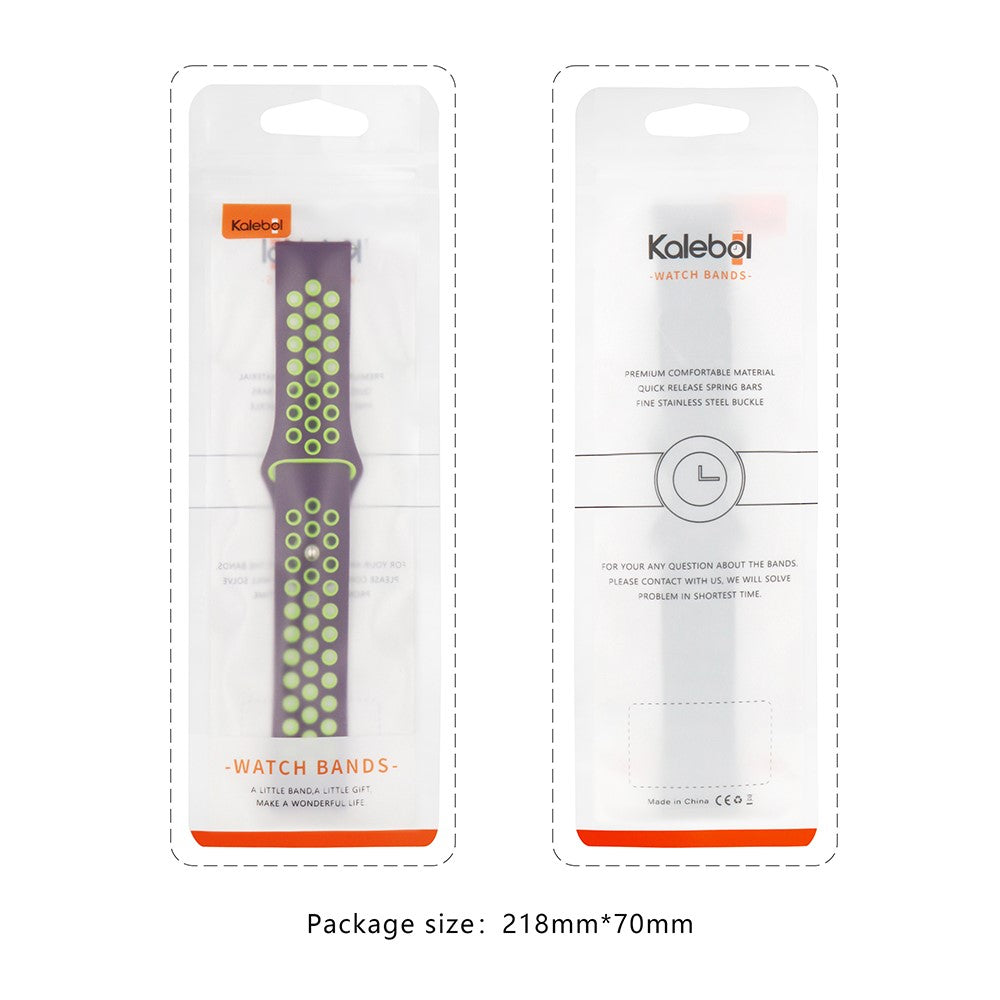 Silikone Universal Rem passer til Xiaomi Smart Band 8 Pro / Xiaomi Redmi Watch 4 - Grøn#serie_7