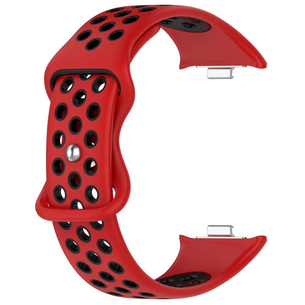 Silikone Universal Rem passer til Xiaomi Smart Band 8 Pro / Xiaomi Redmi Watch 4 - Rød#serie_8