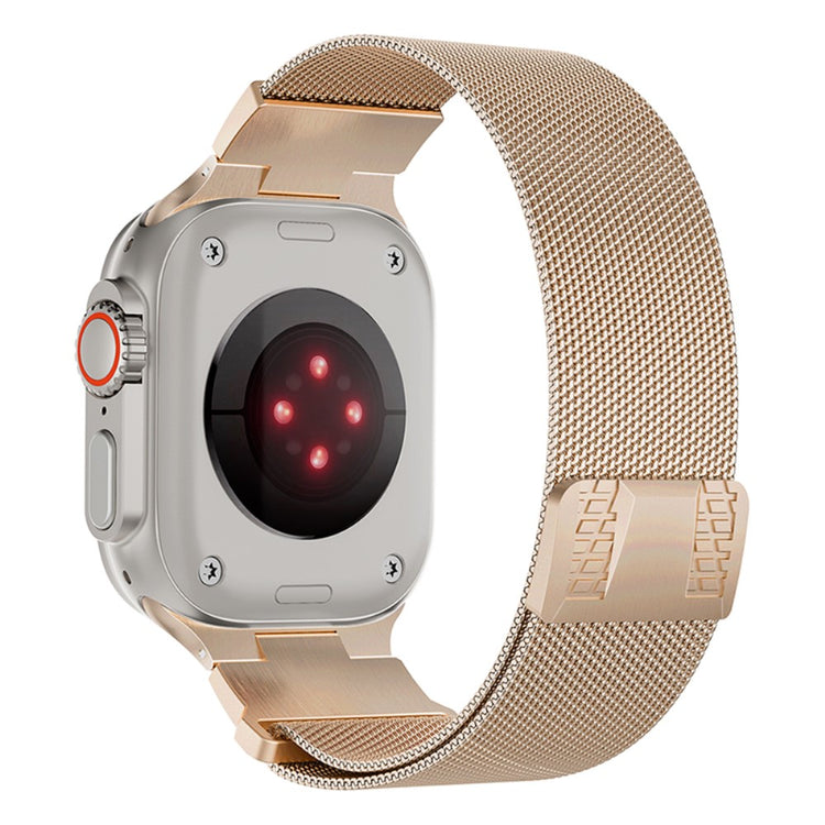 Helt Vildt Komfortabel Metal Universal Rem passer til Apple Smartwatch - Pink#serie_3