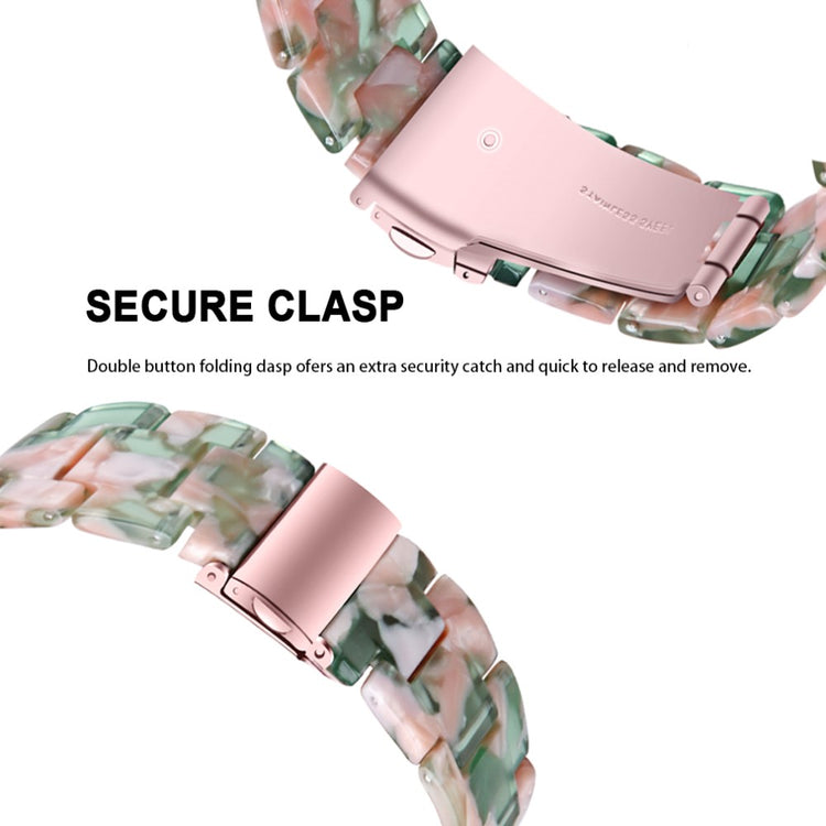 Mega Nydelig Plastik Rem passer til Donerton Smart Watch - Pink#serie_9