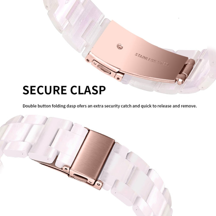 Vildt Godt Plastik Rem passer til Donerton Smart Watch - Pink#serie_2