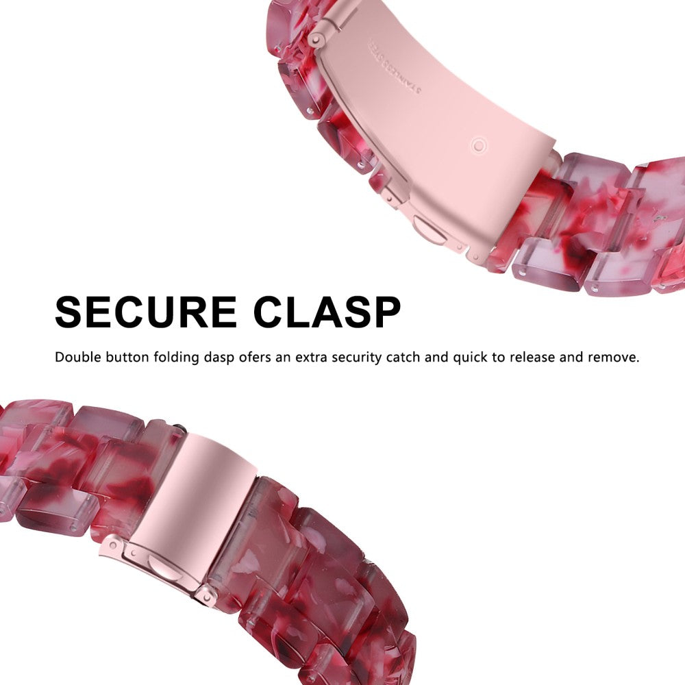 Vildt Godt Plastik Rem passer til Donerton Smart Watch - Pink#serie_13