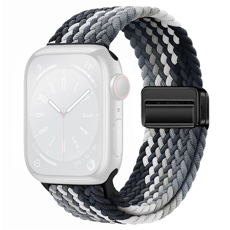 Meget Fantastisk Nylon Universal Rem passer til Apple Smartwatch - Sort#serie_17