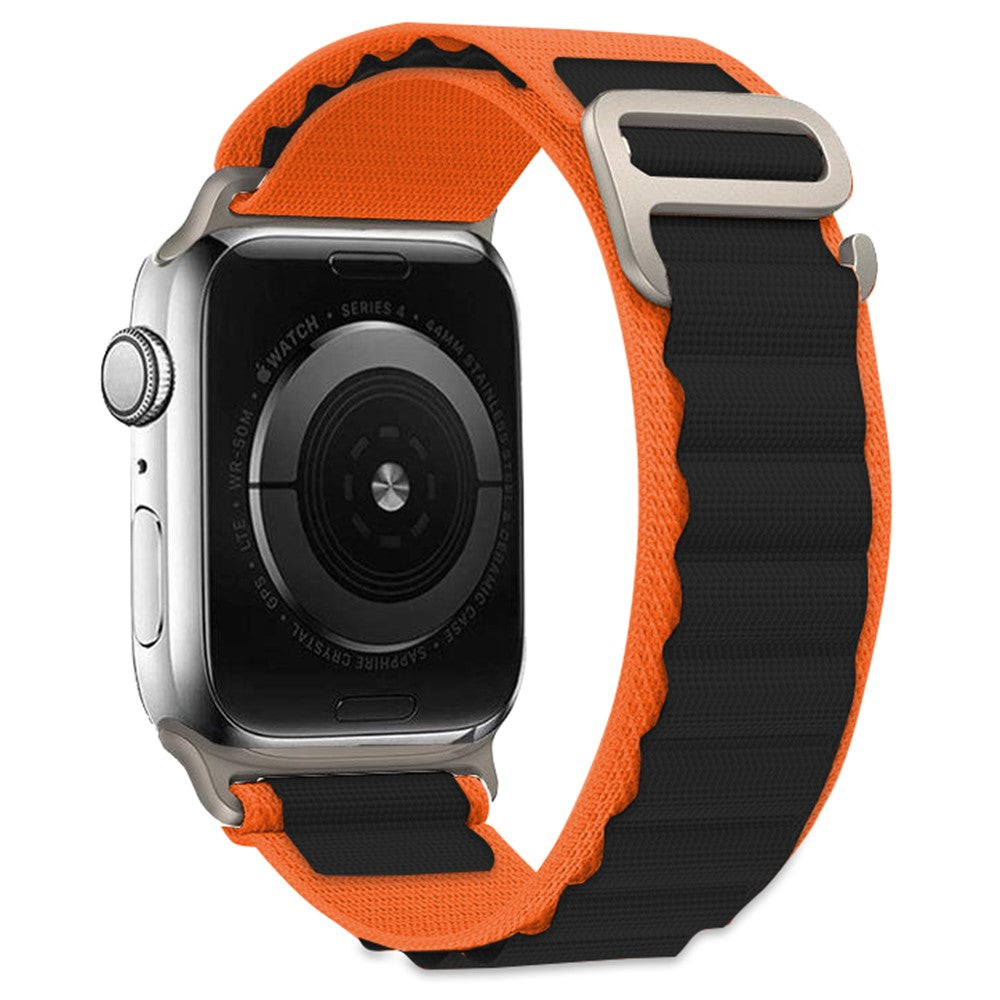 Vildt Fint Nylon Universal Rem passer til Apple Smartwatch - Orange#serie_2