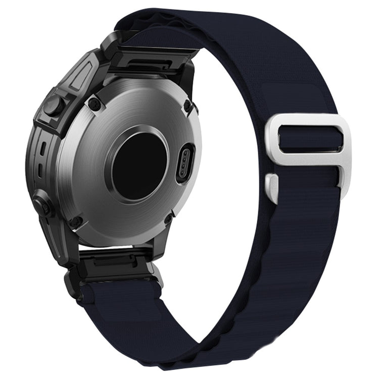 Helt Vildt Fantastisk Nylon Universal Rem passer til Garmin Smartwatch - Blå#serie_19