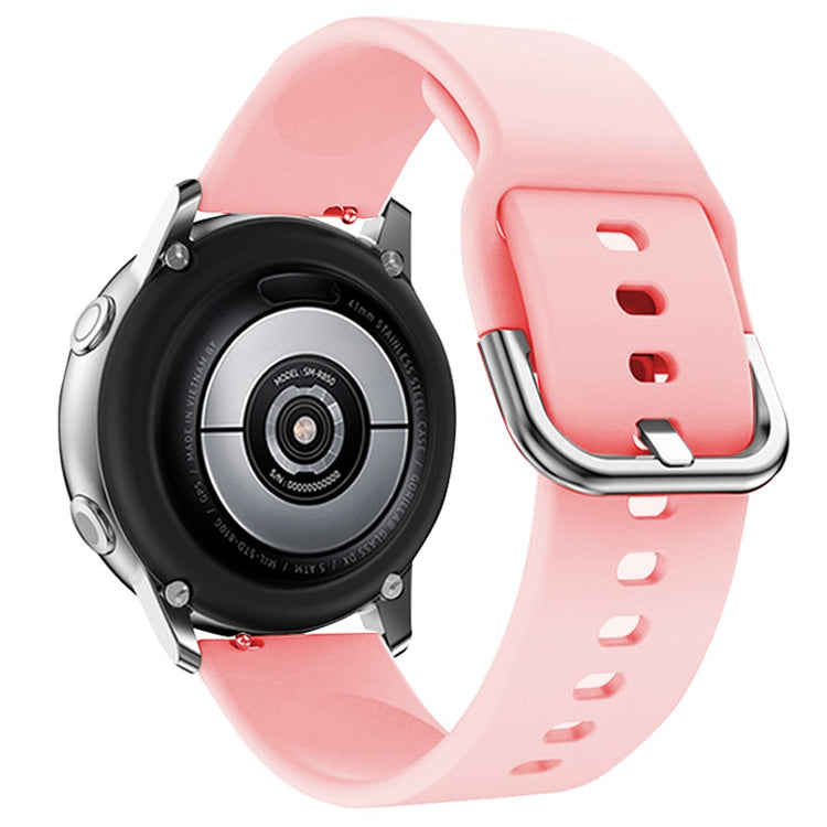 Rigtigt Godt Silikone Rem passer til 18mm - Pink#serie_10