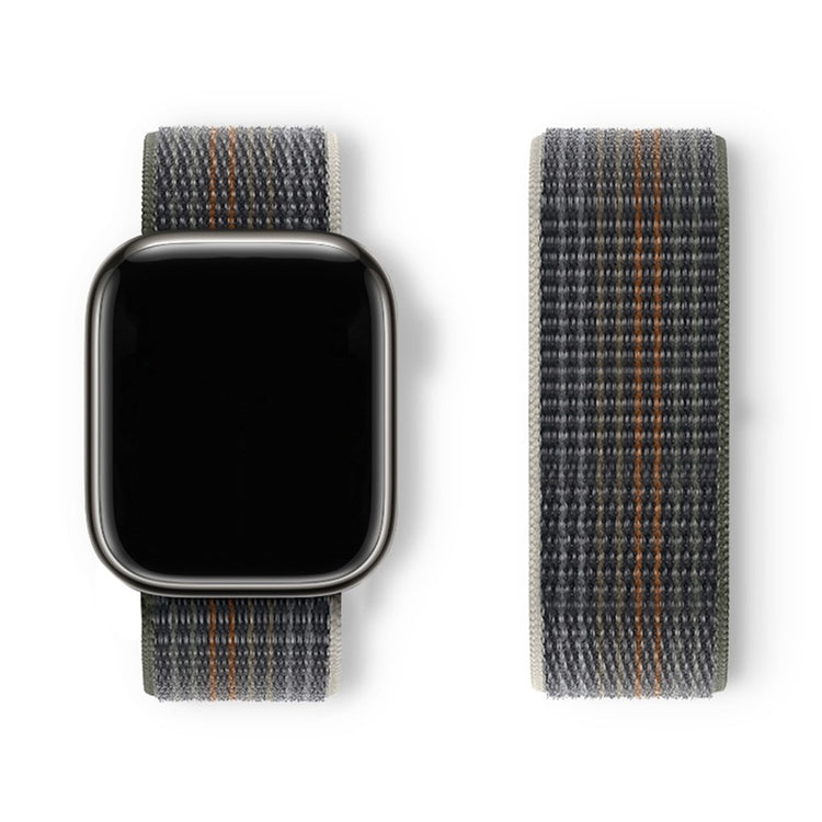 Super Smuk Nylon Universal Rem passer til Apple Smartwatch - Blå#serie_11