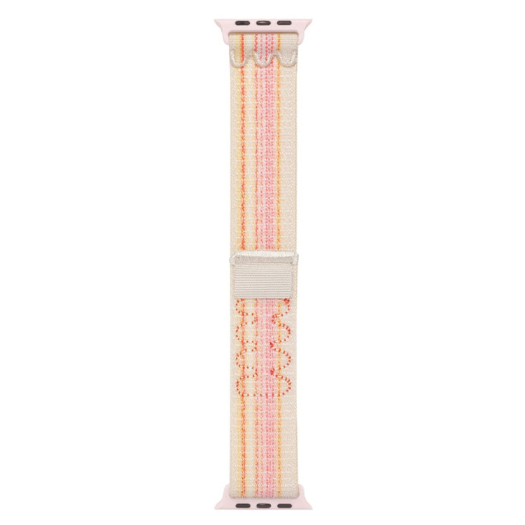 Meget Fed Nylon Universal Rem passer til Apple Smartwatch - Pink#serie_12