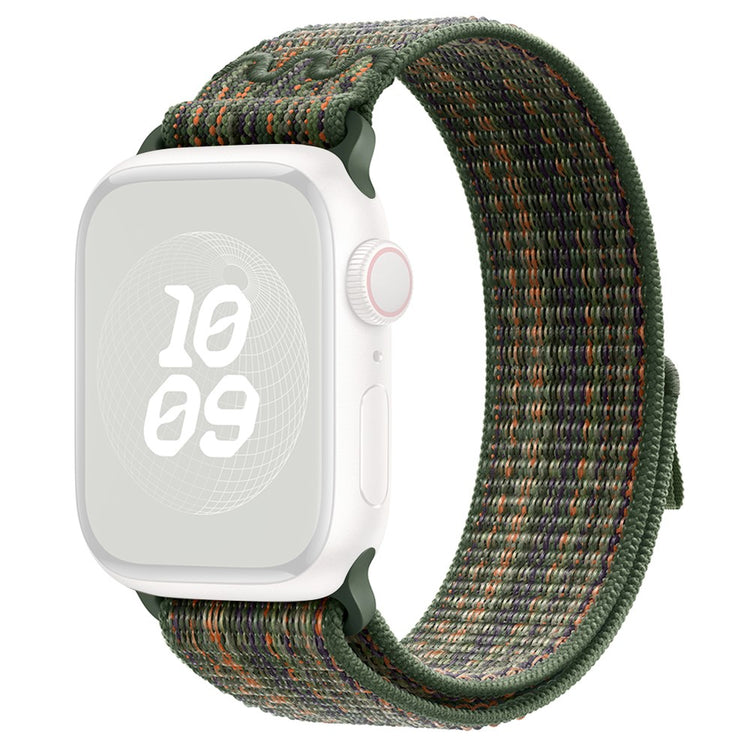 Helt Vildt Fint Nylon Universal Rem passer til Apple Smartwatch - Grøn#serie_1