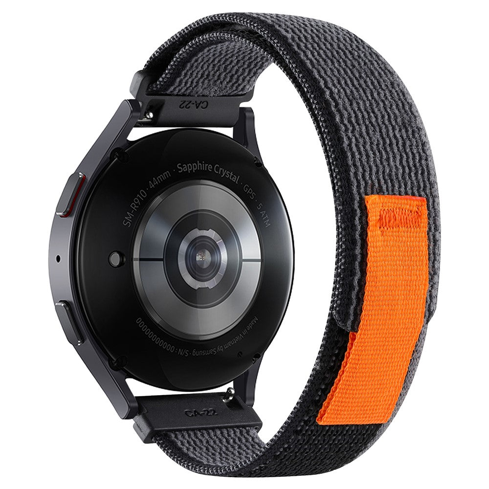 Rigtigt Elegant Nylon Universal Rem passer til Smartwatch - Sølv#serie_4