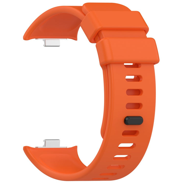 Mega Smuk Silikone Rem passer til Xiaomi Redmi Watch 4 - Orange#serie_3