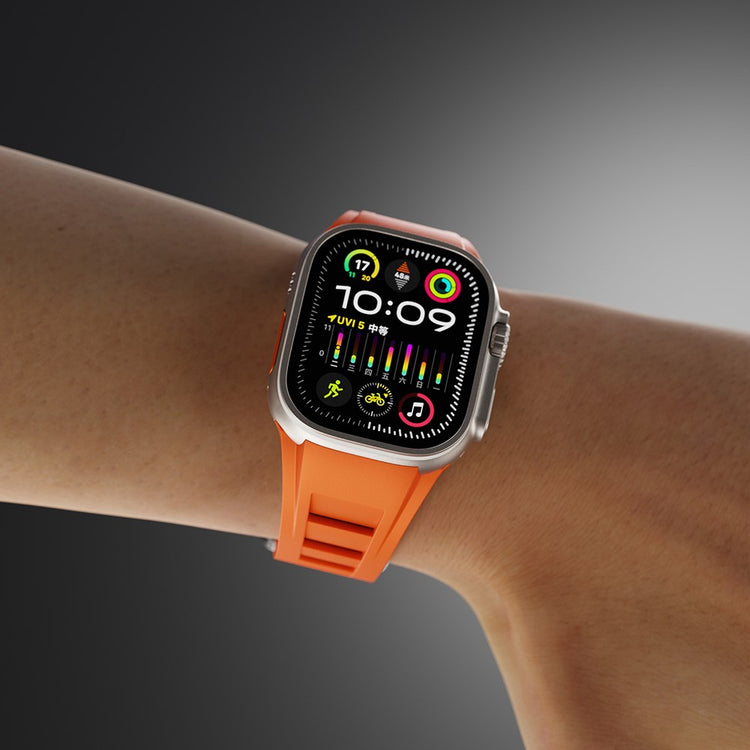 Eminent Apple Smartwatch Silicone Universel Strap - Orange#serie_4