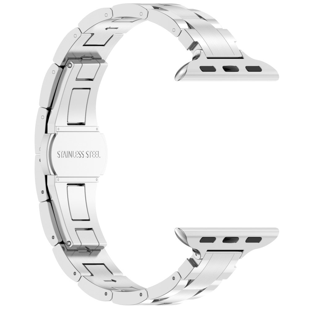 Increadibly Cute Apple Smartwatch Metal Universel Strap - Silver#serie_1