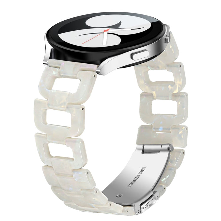 Super Tough Amazfit Cheetah Pro Plastic Strap - White#serie_12