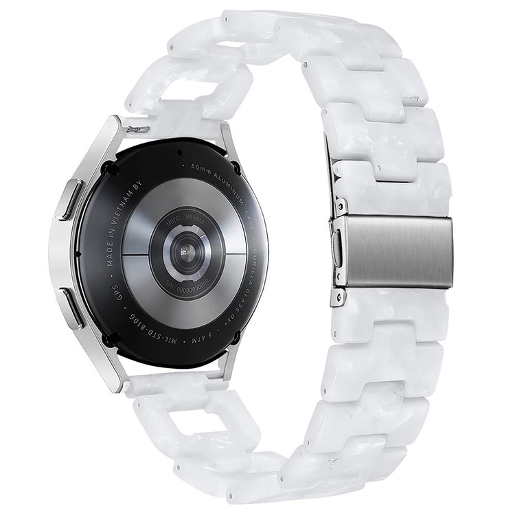 Incredibly Strong Amazfit Youth 1 Plastic Strap - White#serie_13