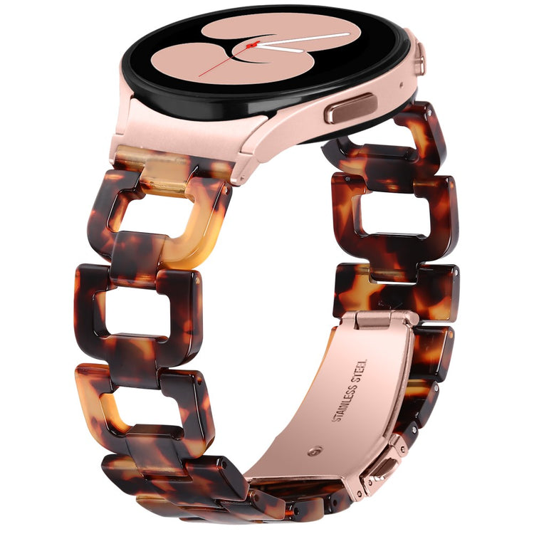 Samsung Galaxy Watch 4 Classic (42mm) / Samsung Galaxy Watch 4 Classic (46mm) Plastic Universel Strap - Brown#serie_1