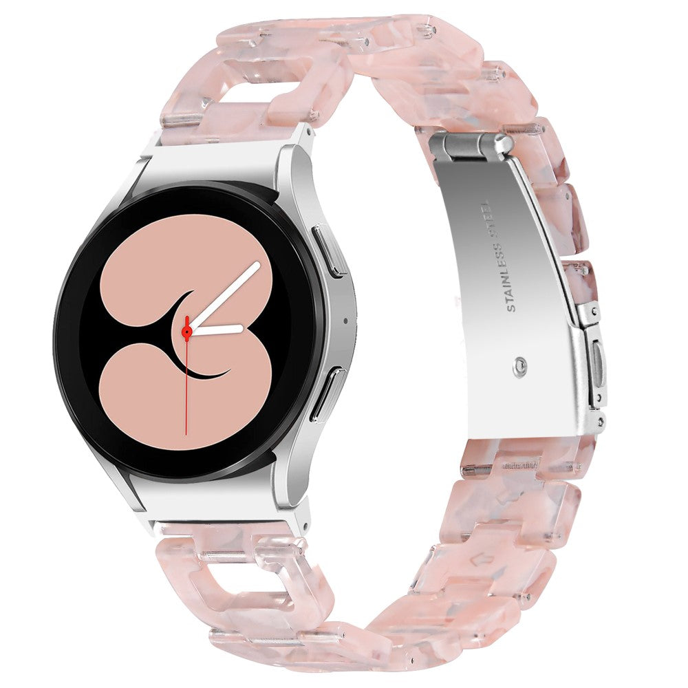 Samsung Galaxy Watch 4 Classic (42mm) / Samsung Galaxy Watch 4 Classic (46mm) Plastic Universel Strap - Pink#serie_11