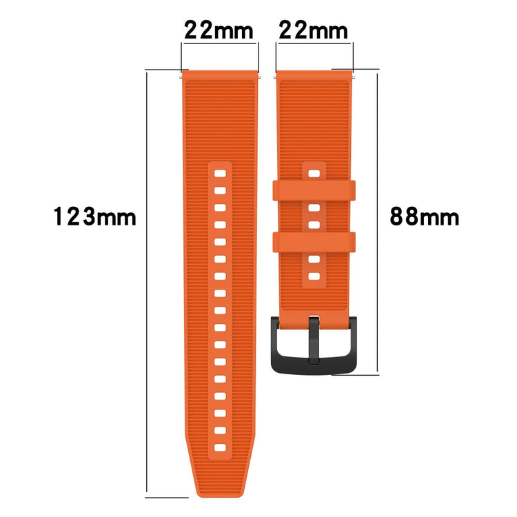 Elegant Smartwatch Silicone Universel Strap - Red#serie_6