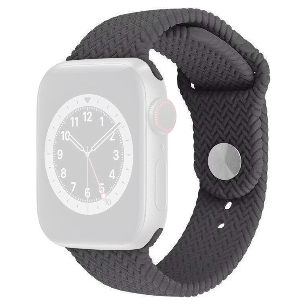 Mega Comfortable Apple Smartwatch Silicone Universel Strap - Silver#serie_7