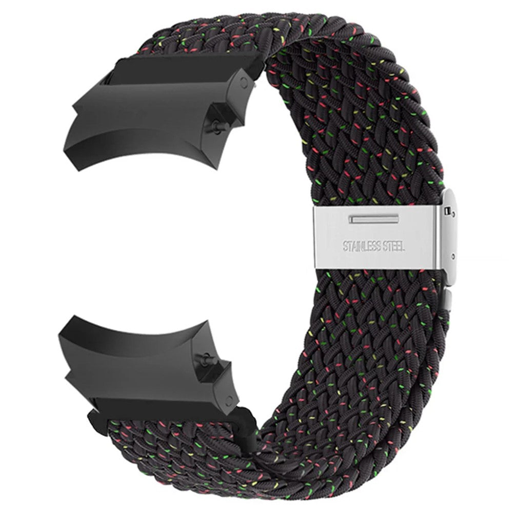 Super Durable Samsung Smartwatch Nylon Universel Strap - Black#serie_8