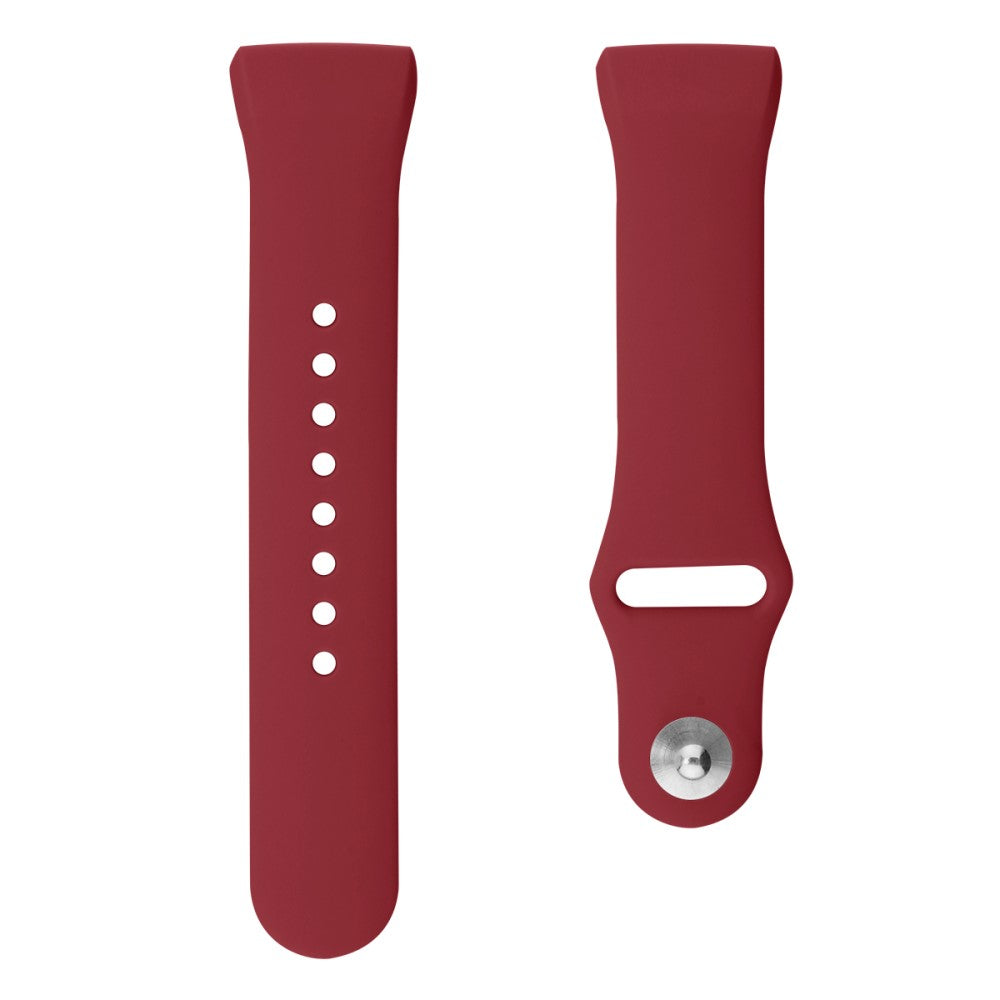 Fitbit Charge 3 / Fitbit Charge 4 Silicone Universel Strap - Red#serie_4