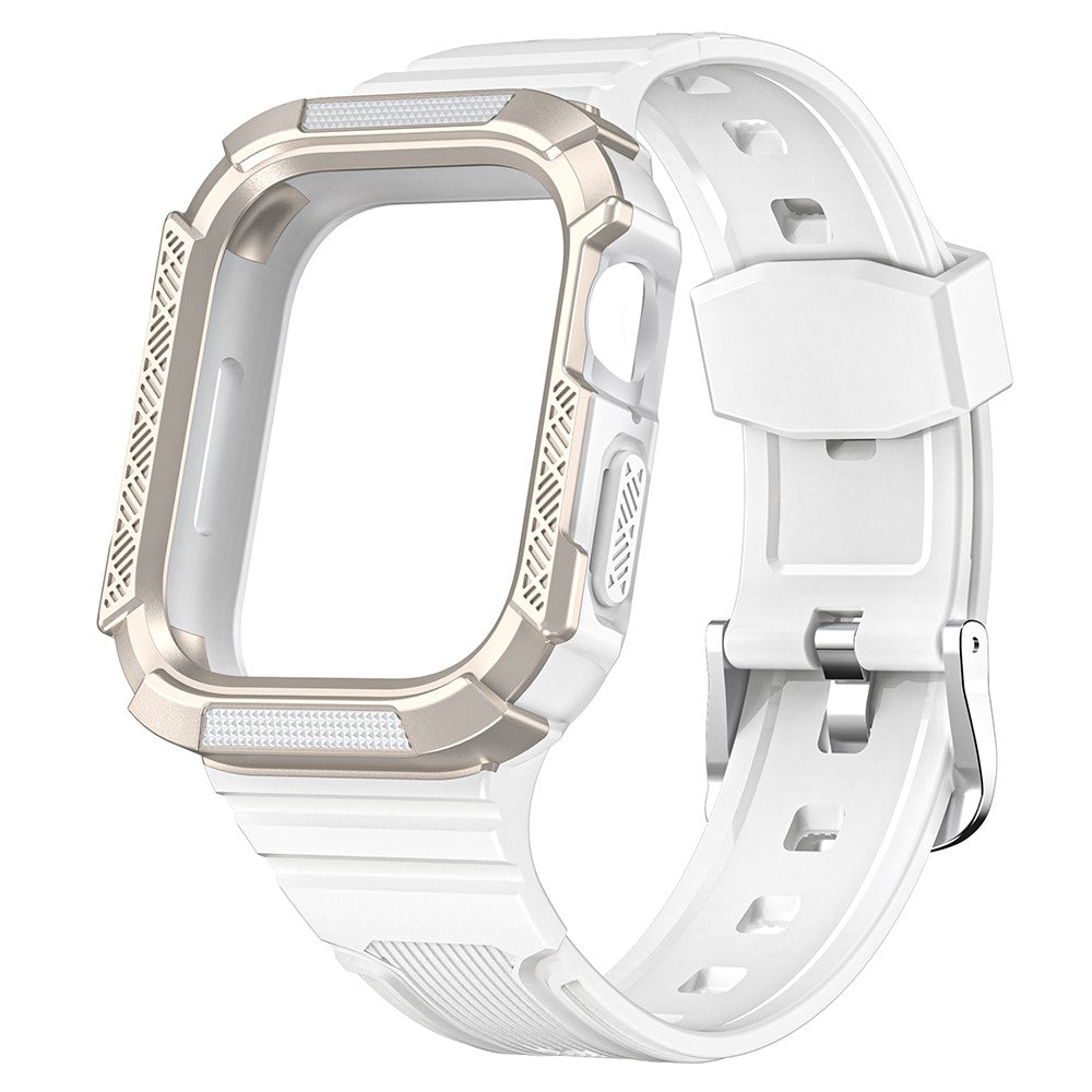 Very Fashionable Apple Smartwatch Silicone Universel Strap - White#serie_2