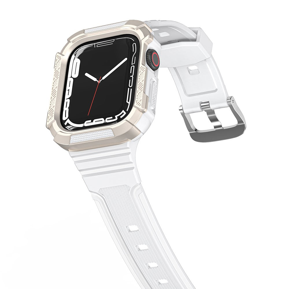 Very Fashionable Apple Smartwatch Silicone Universel Strap - White#serie_2