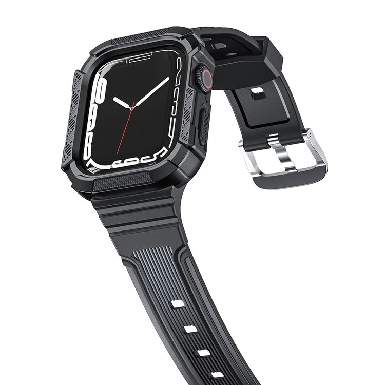 Very Fashionable Apple Smartwatch Silicone Universel Strap - Silver#serie_7