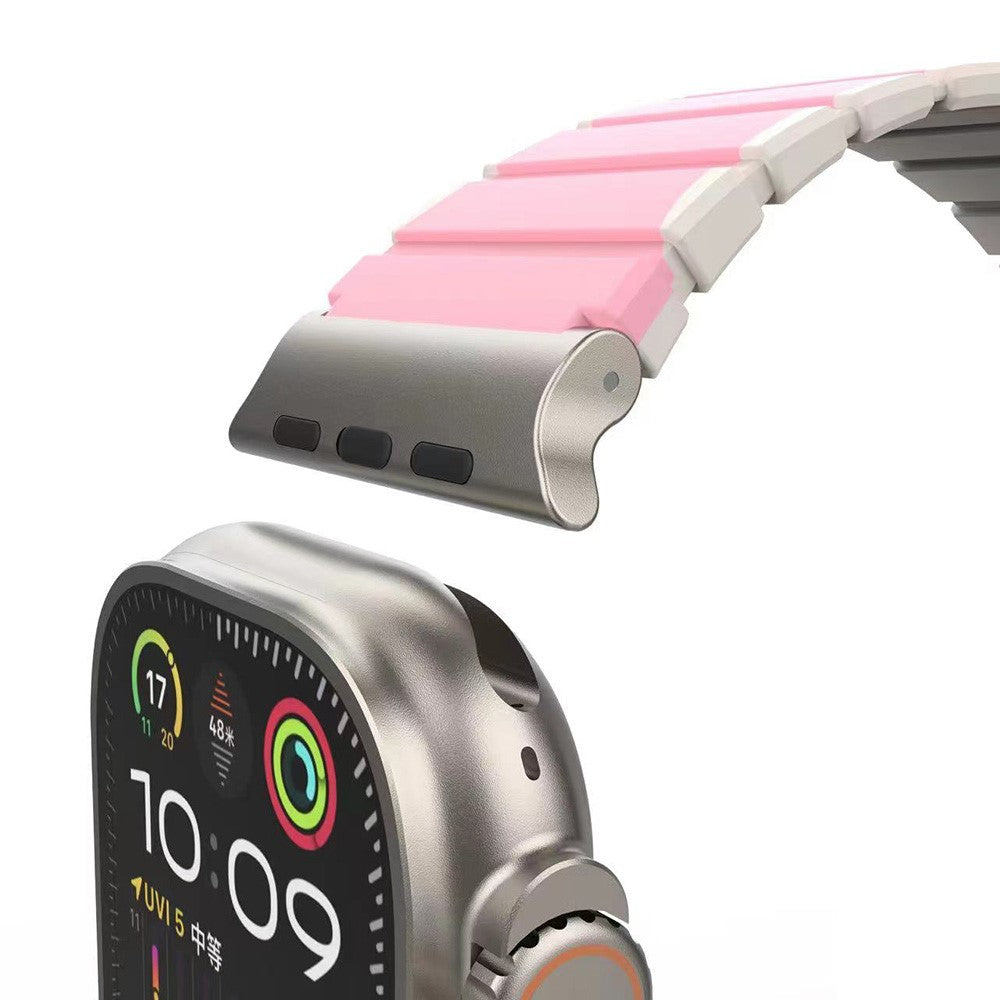 Exquisite Apple Smartwatch Silicone Universel Strap - Pink#serie_2