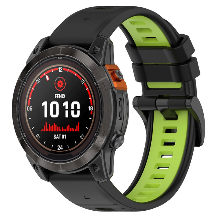 Super Sweet Garmin Smartwatch Silicone Universel Strap - Green#serie_7