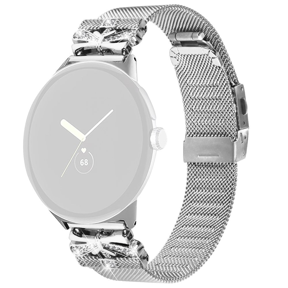 Google Pixel Watch / Google Pixel Watch 2 Metal Universel Strap - Silver#serie_036