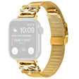 Incredibilmente Piacevole Apple Smartwatch Metallo E Strass Universali Cinturino