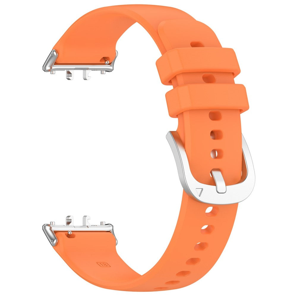 Very Comfortable Samsung Galaxy Fit 3 Silicone Strap - Orange#serie_1