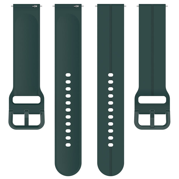 Remarkably Durable Smartwatch Silicone Universel Strap - Green#serie_1