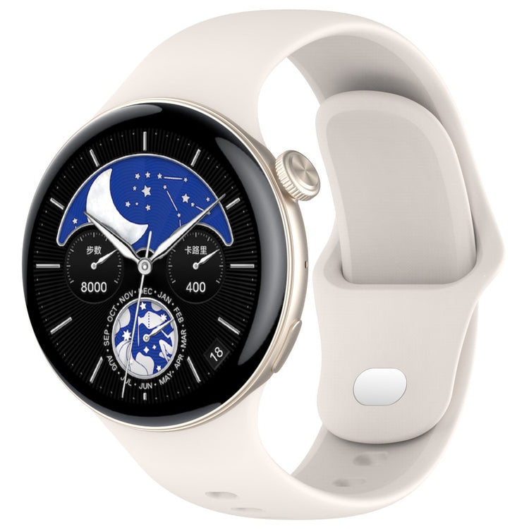 Remarkably Sweet Vivo Watch 3 Silicone Strap - White#serie_2