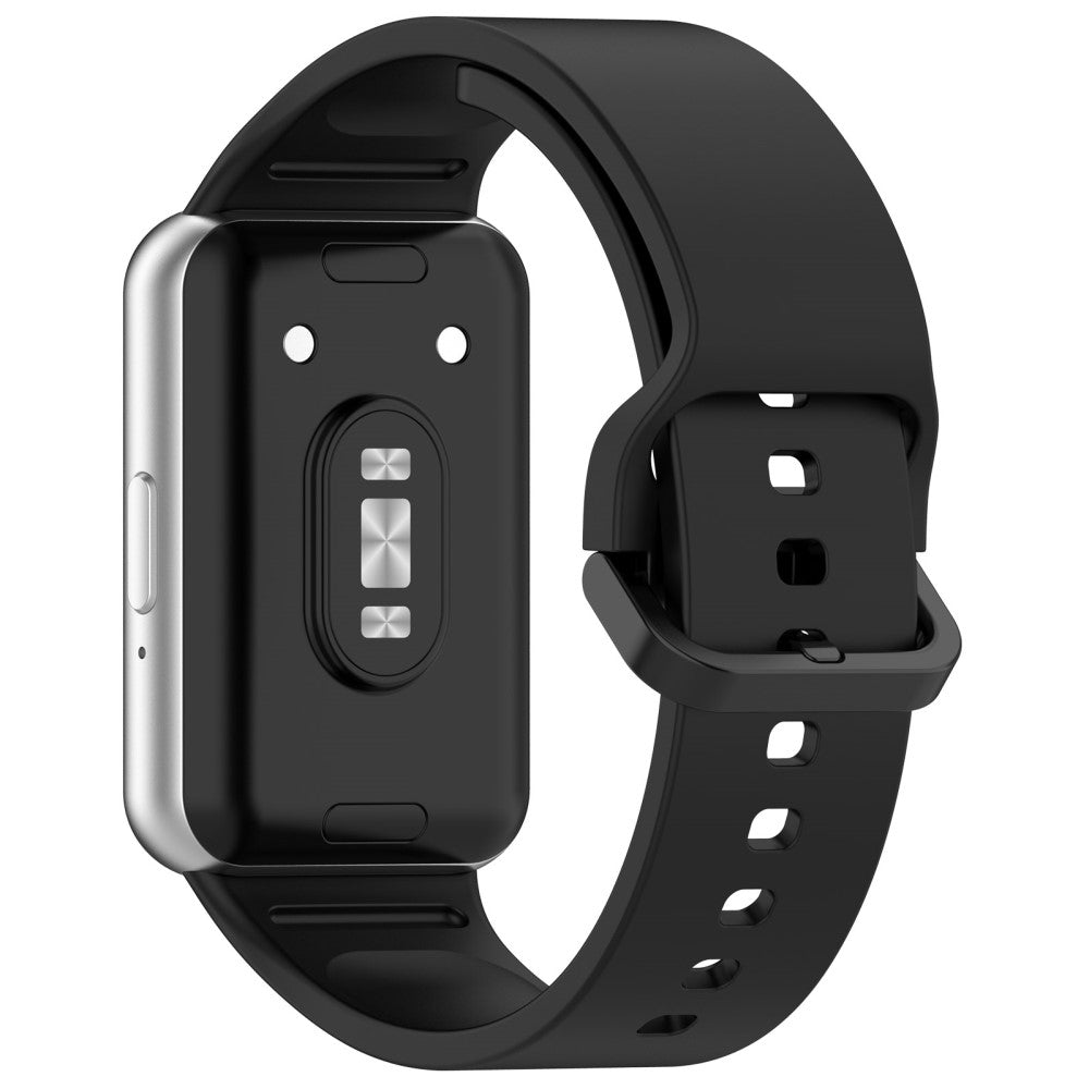 Super Pleasant Samsung Galaxy Fit 3 Silicone Strap - Black#serie_1