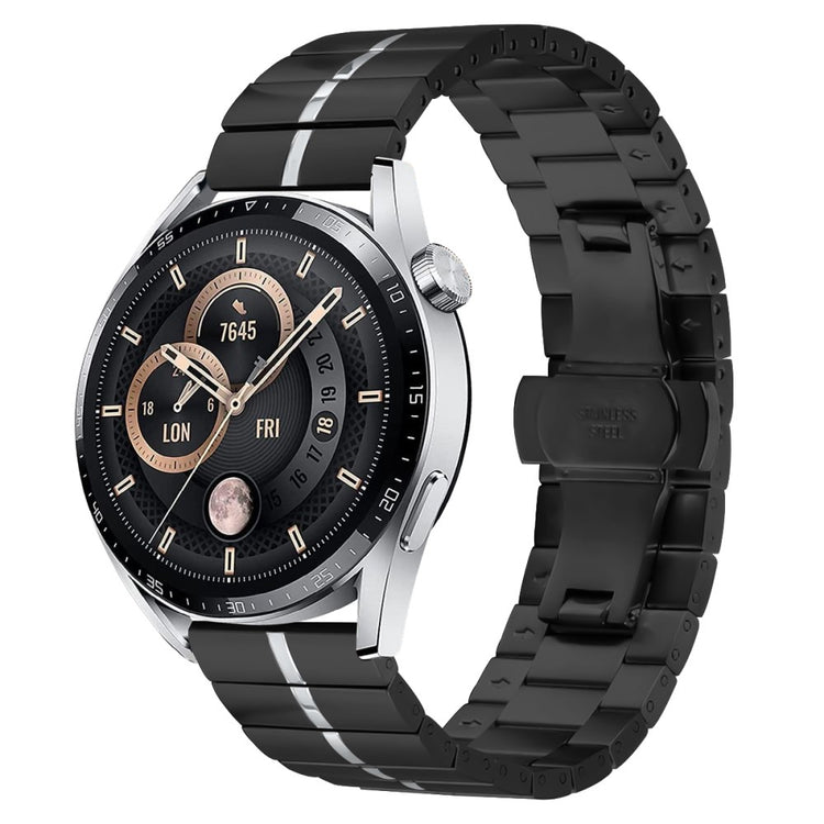 Exquisite Samsung Galaxy Watch (46mm) Metal Strap - Black#serie_1