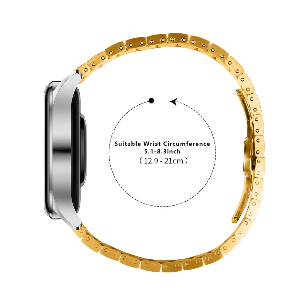 Exquisite Samsung Galaxy Watch (46mm) Metal Strap - Gold#serie_3