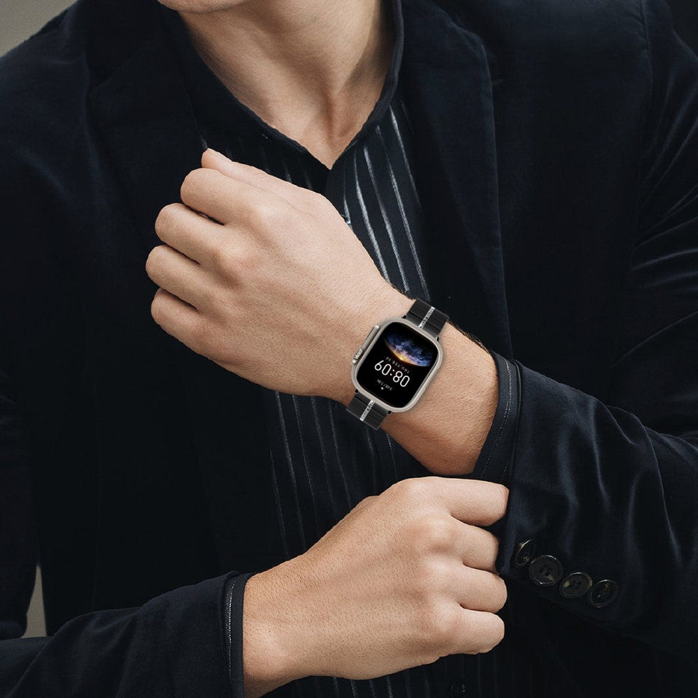 Incredibly Sweet Apple Smartwatch Metal Universel Strap - Black#serie_1