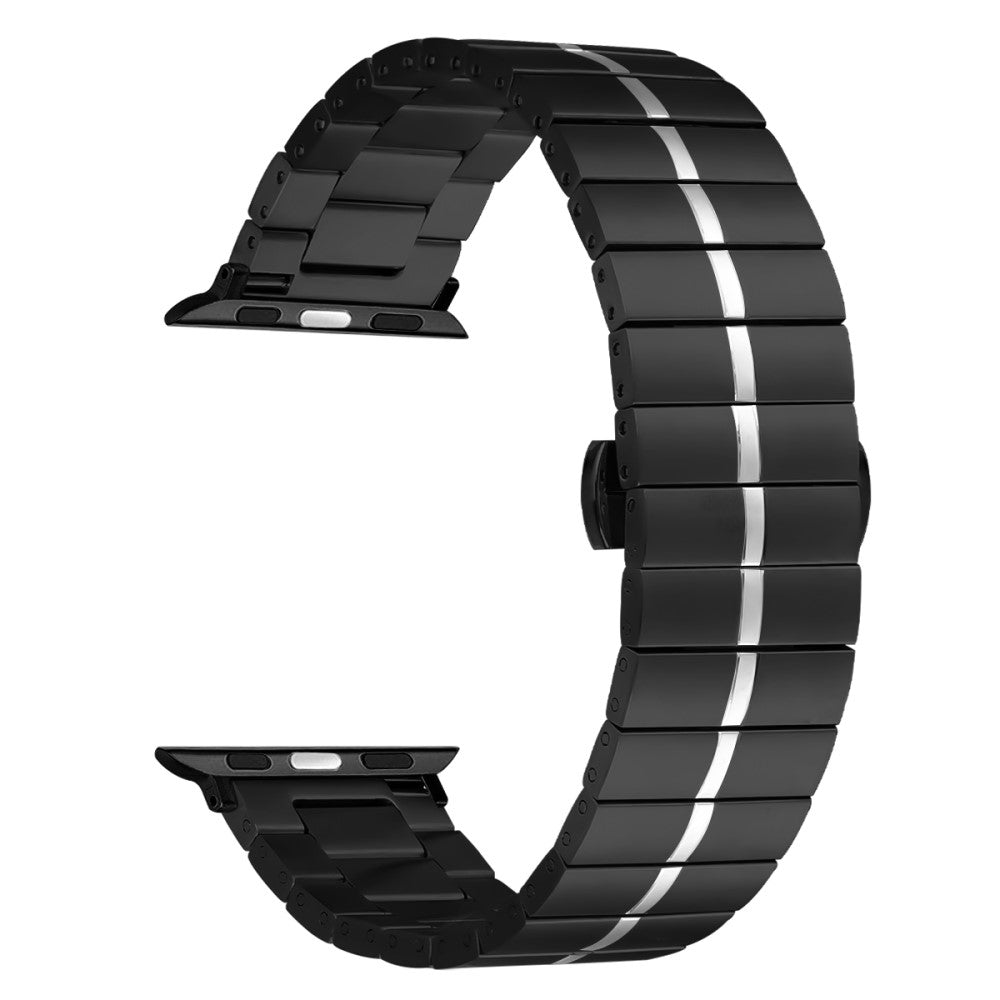 Remarkably Beautiful Apple Smartwatch Metal Universel Strap - Black#serie_1