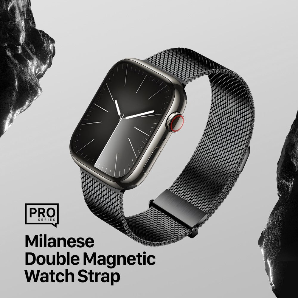 Nice Apple Smartwatch Metal Universel Strap - Black#serie_1