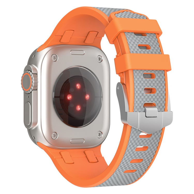 Super Neat Apple Smartwatch Silicone Universel Strap - Orange#serie_1