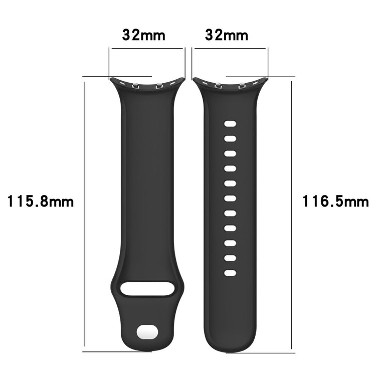 Vivo Watch 3 / Vivo iQOO Watch Silicone Universel Strap - Orange#serie_5