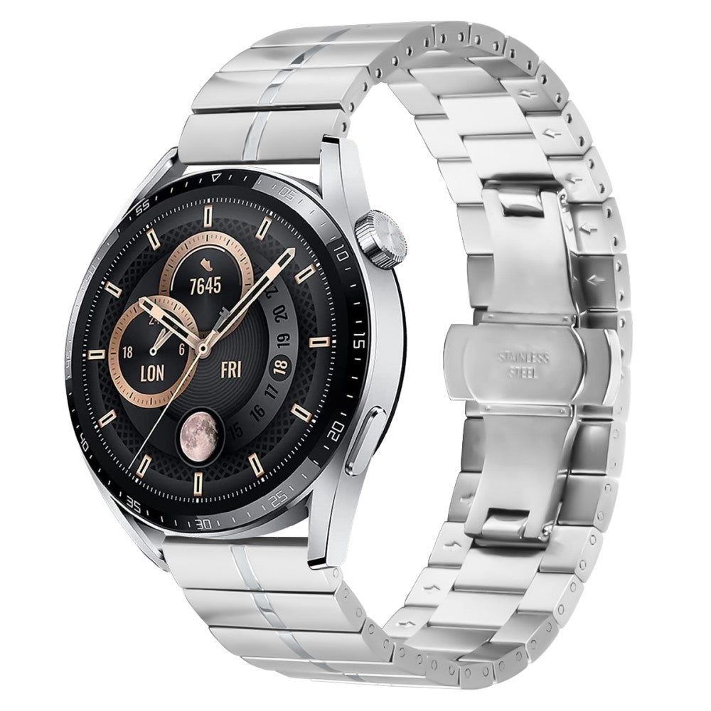 Mega Pleasant Huawei Watch GT 3 Pro 46mm Metal Strap - Silver#serie_012