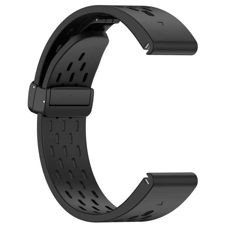 Mega Comfortable Garmin Smartwatch Silicone Universel Strap - Black#serie_1