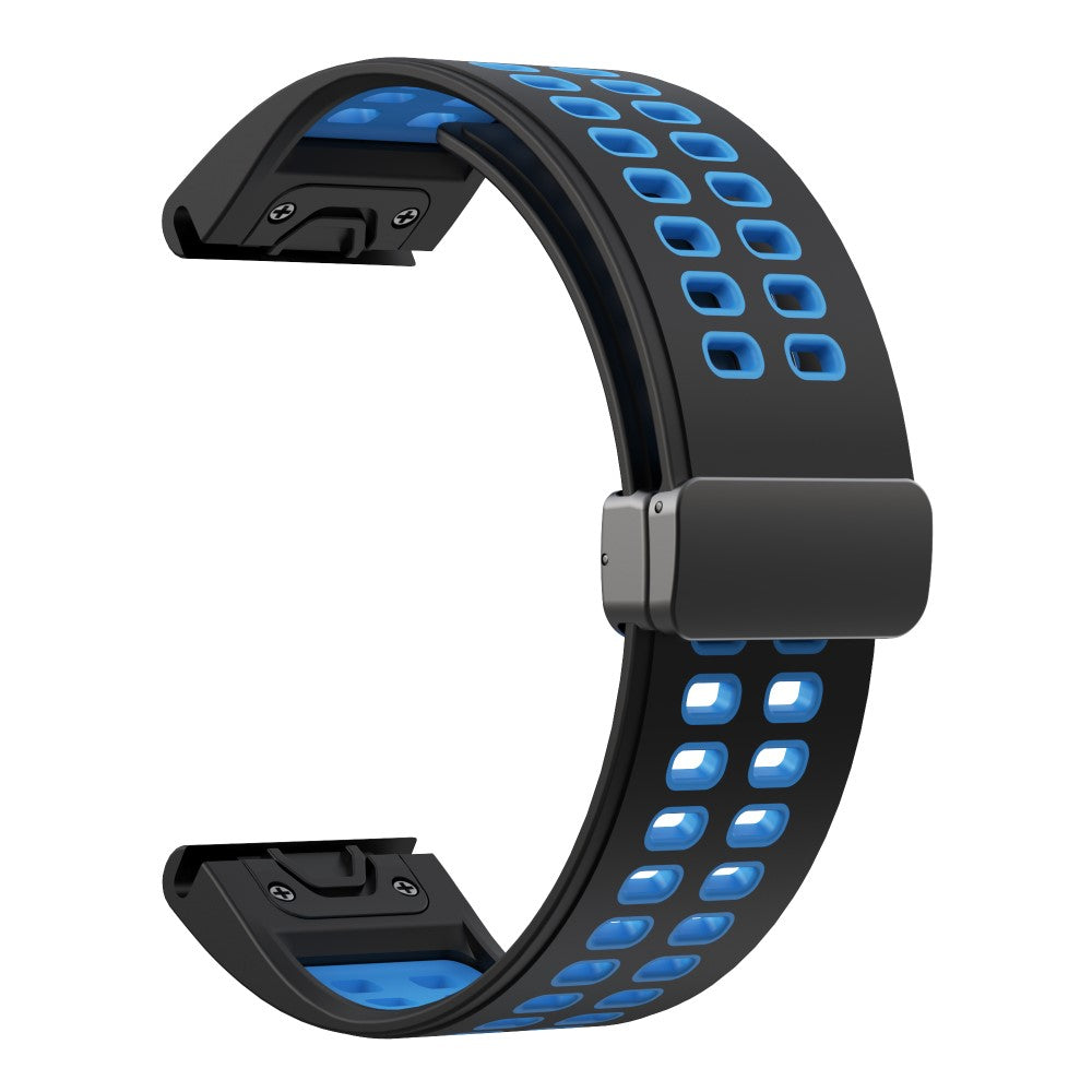 Very Nice Garmin Smartwatch Silicone Universel Strap - Blue#serie_5