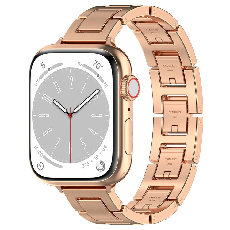 Absolutely Elegant Apple Smartwatch Metal Universel Strap - Pink#serie_2