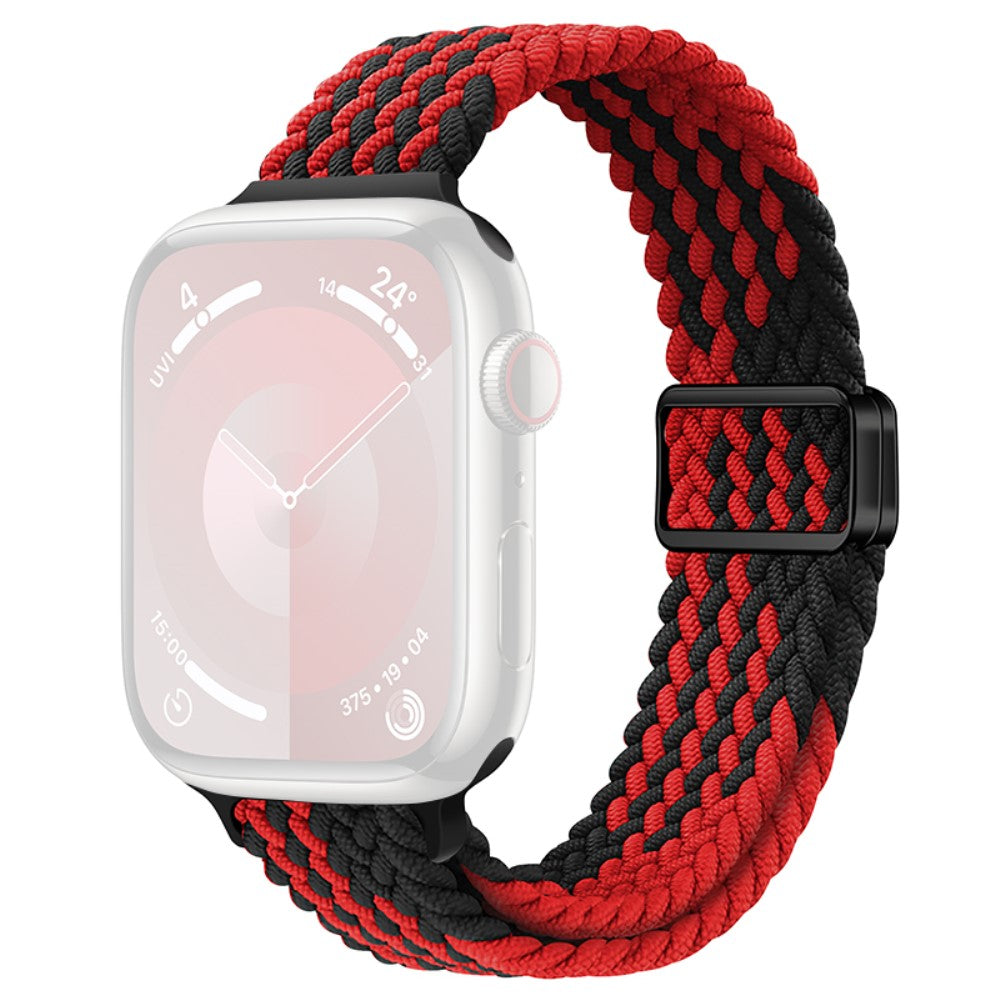 Incredibly Pleasant Apple Smartwatch Nylon Universel Strap - Red#serie_2