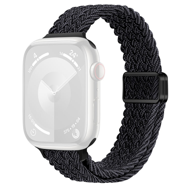 Incredibly Pleasant Apple Smartwatch Nylon Universel Strap - Black#serie_9